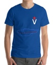 T-shirt: Albin Vega Outline (royalblue)