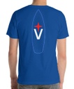 T-shirt: Albin Vega Outline (royalblue back)