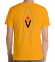 T-shirt: Albin Vega Outline (gold back)